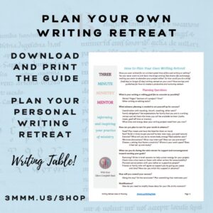 Plan Your Own Writing Retreat